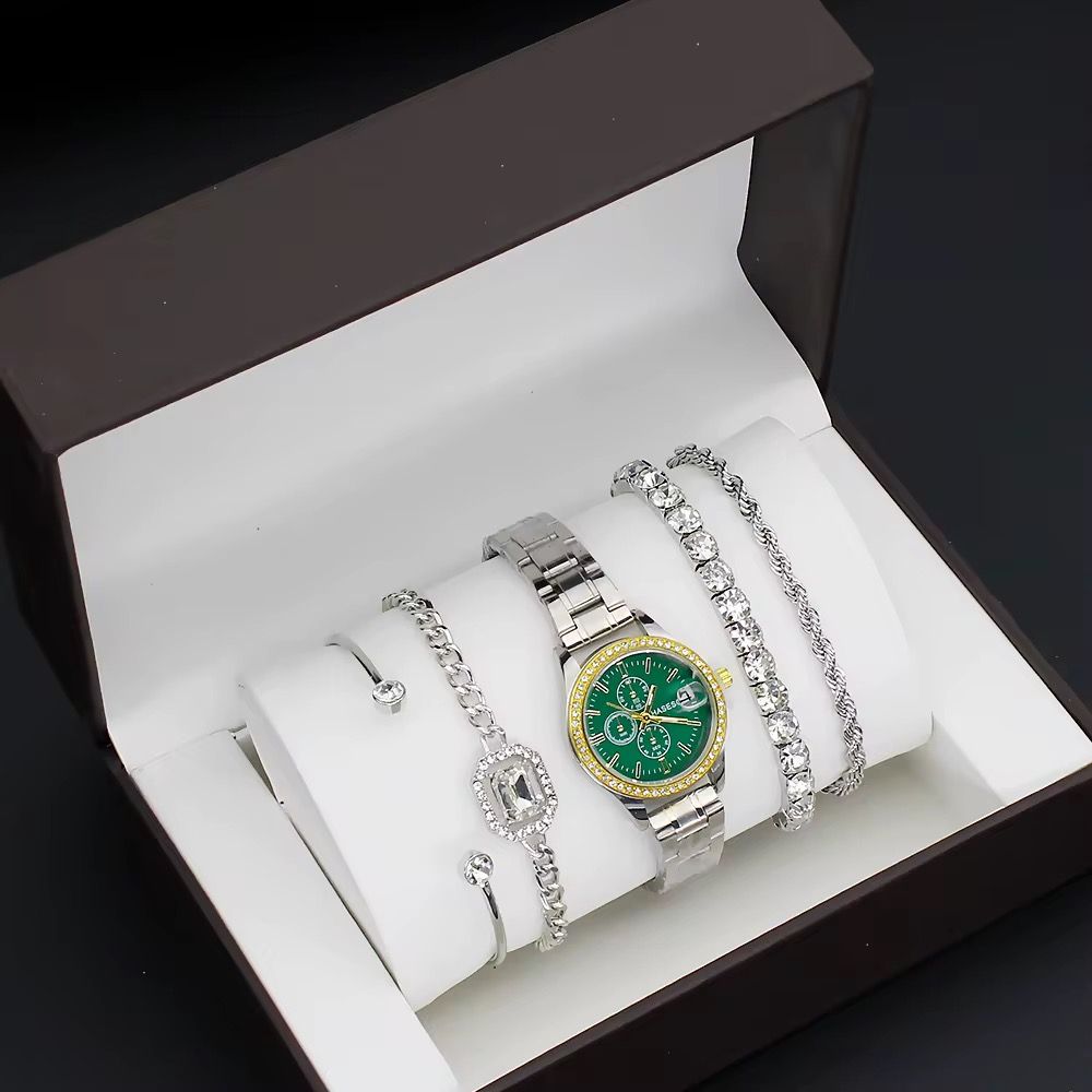 Luxury Wrist Watch for Women Fashion Popular Ladies Quartz Watches Bracelet Set Gifts for Women_3