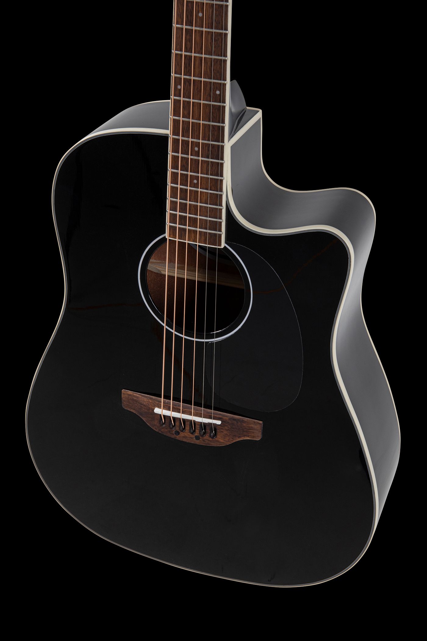 Applause Guitarra electro-acústica Wood Classics AED96-5HG Black Gloss Electro_4
