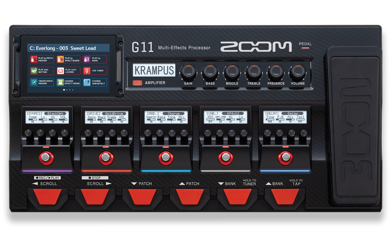 Pedalera Zoom G11_1
