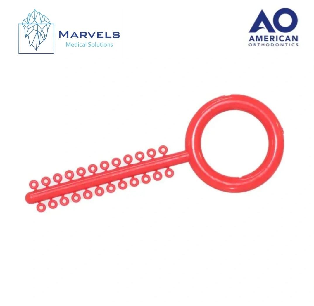 PLASTIC LIGATURES UNI-STICK CORAL_0