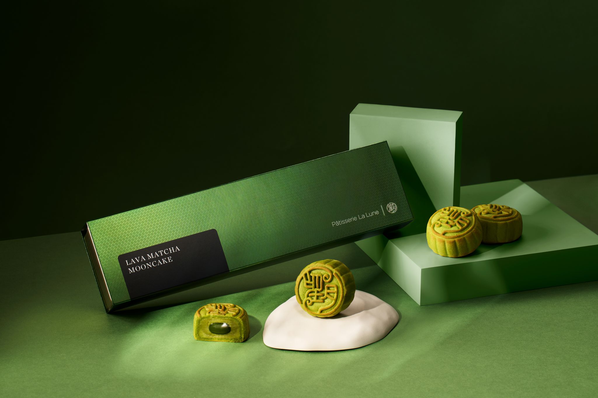 Lava Matcha Mooncake (4pcs) _2