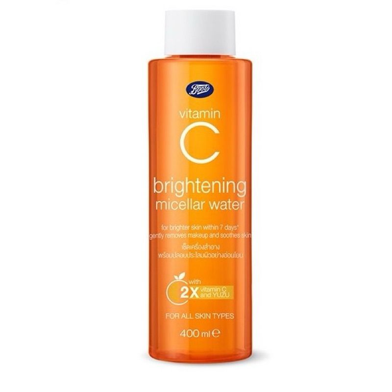 Boots Vitamin C Brightening Micellar Water 400ml_0