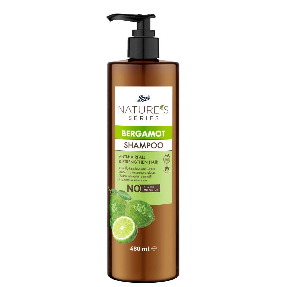 Boots Nature's Series Bergamot shampoo 480ml_0
