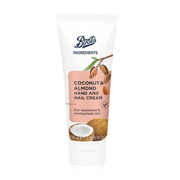 Boots Ingredients Series: Coconut & Almond Hand & Nail Cream 100ml_0