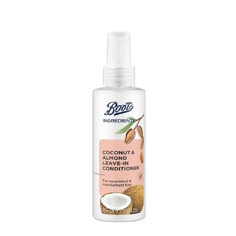 Boots Ingredients Series: Coconut & Almond Hair & Body Oil 150ml_0