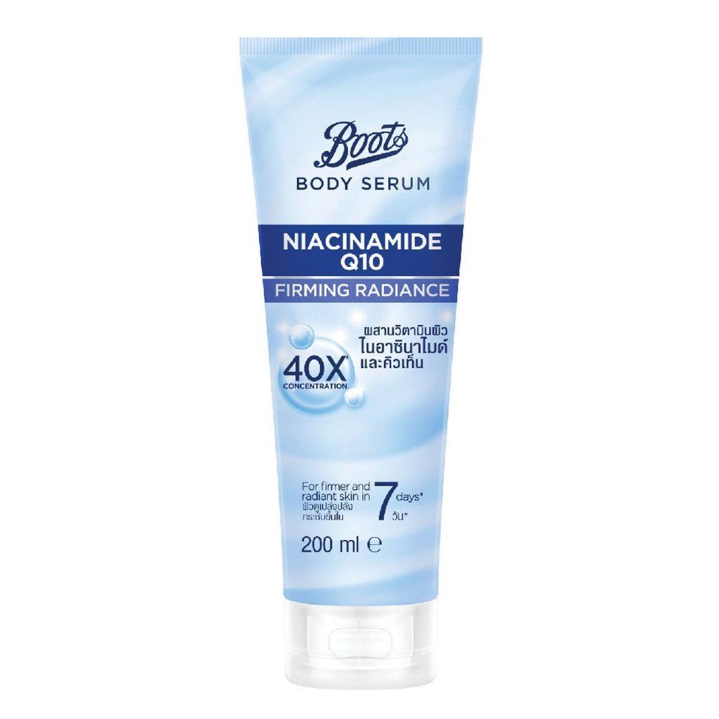 Boots Body Serum Niacinamide Q10 Firming Radiance 200ml_0