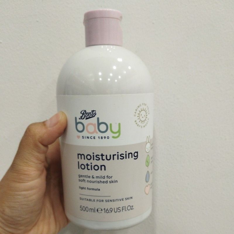 Boots Baby Moisturising Lotion 500ml_0