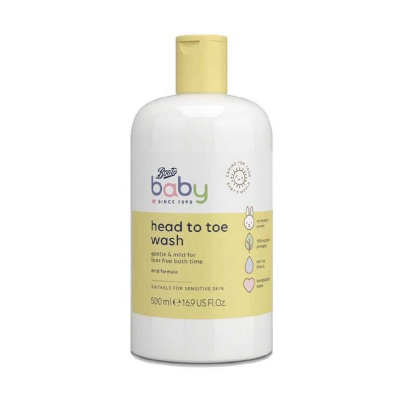 Boots Baby Head to Toe Wash 500ml_0