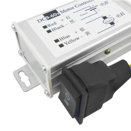 PWM Stepless Motor Speed Governor 10A DC Motor Forward Reverse Controller (10006473)_5