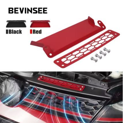 BEVINSEE Version 2 Dynamic Air Inlet Scoop Kit For VW Golf Car MK7/MK7.5 Golf GTI Golf R Audi S3 8V (10007321)_1