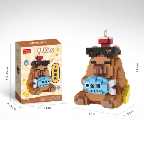 Working Capybara Mini Bricks_6
