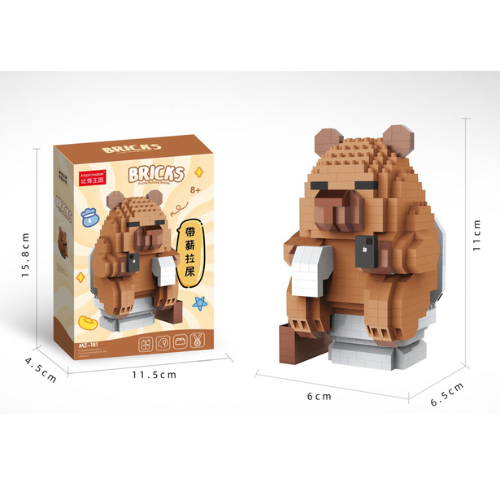 Working Capybara Mini Bricks_3