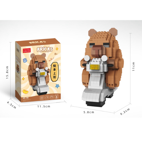 Working Capybara Mini Bricks_4