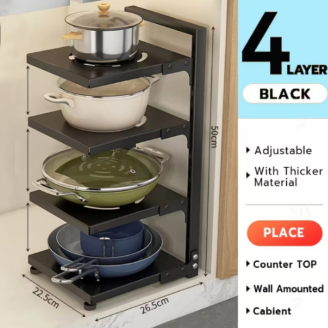 UNDER SINK ADJUSTABLE POT RACK (RAK BAWAH SINGKI)_5