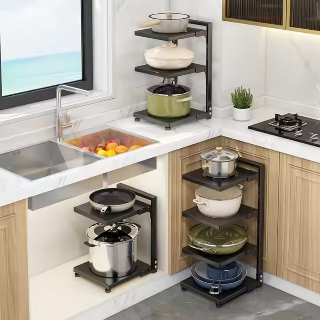 UNDER SINK ADJUSTABLE POT RACK (RAK BAWAH SINGKI)_1