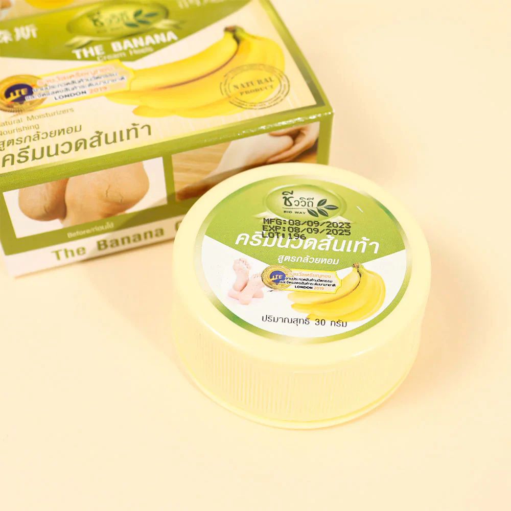 Bioway Banana Cracked Heel Cream_0