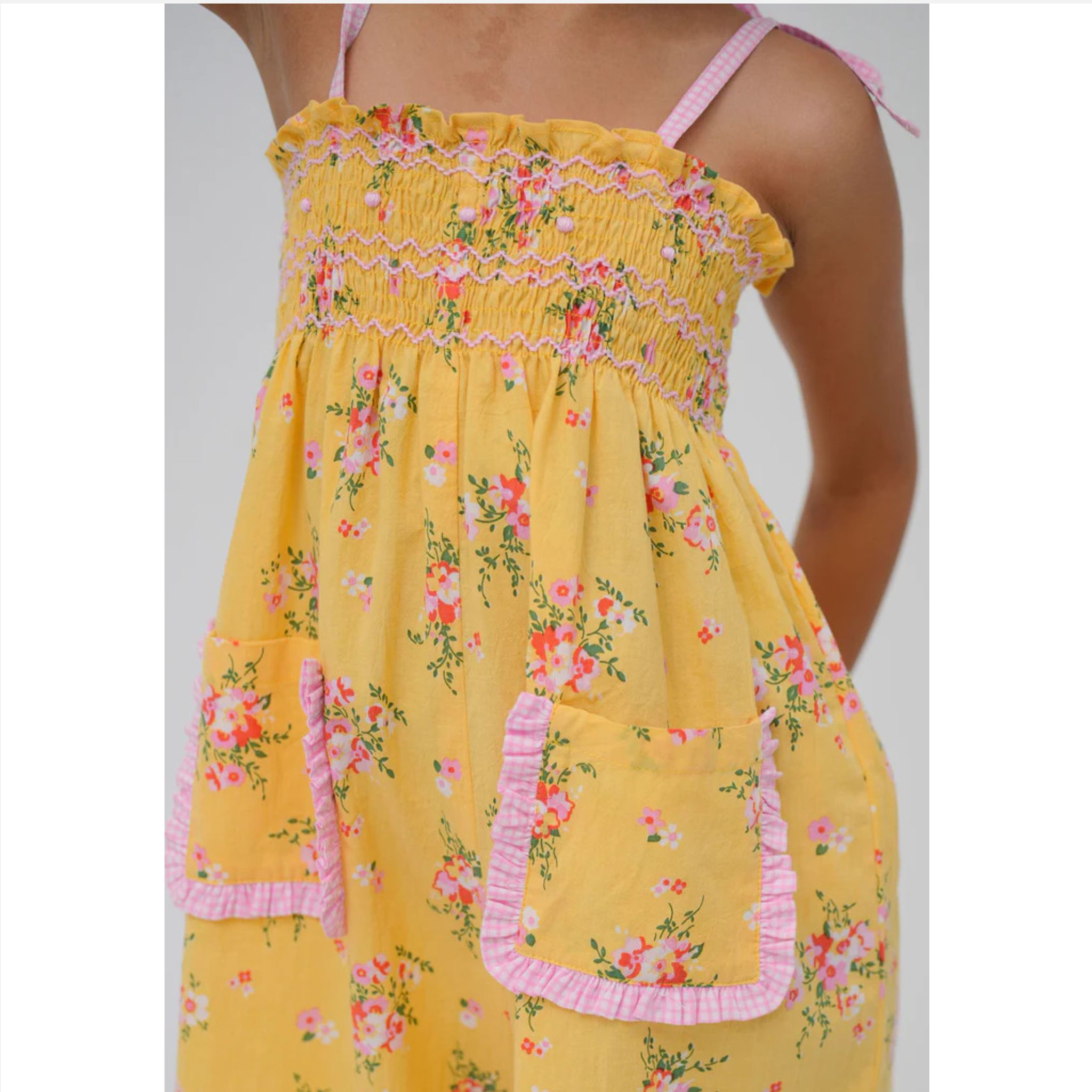 *Pre-order* Enola Smock Jumpsuit (Vichy)_1