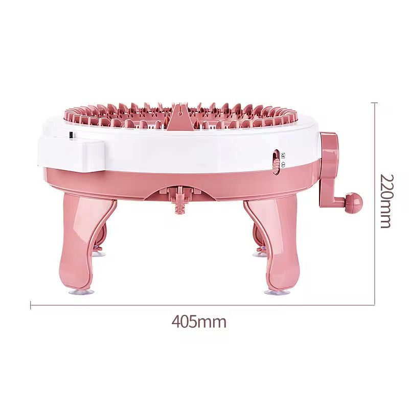 New Design Parent-Child Interaction Cylinder Loom Children's Large 48 Needle Hand Convenient Home Knitting Machine Plastic Yarn_1
