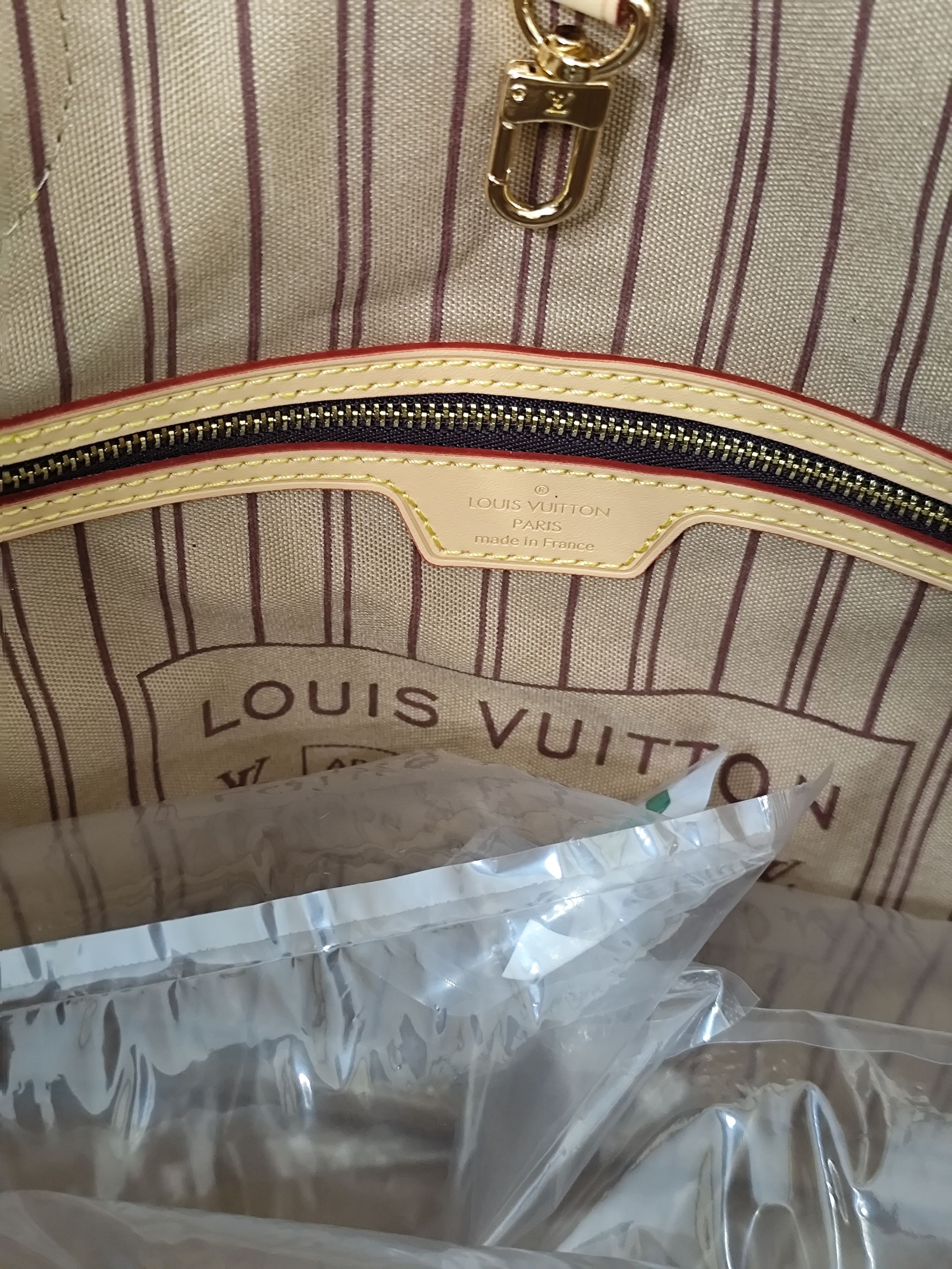 Bolsos LV, neverfull marrón, alta calidad _1