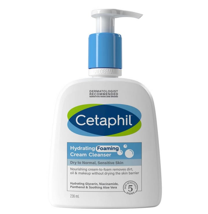 Cetaphil Daily Hydrating Foaming Cream Cleanser _0