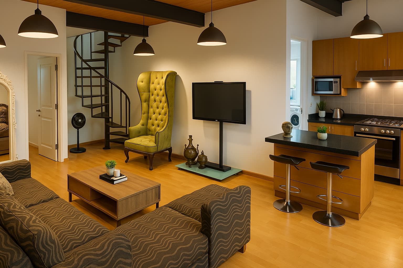 3 Bedrooms Apartment - 5 min walk to the beach_12