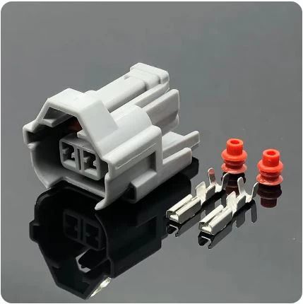 2 Pin Waterproof Fuel Injector Connector Plug for Subaru and Mazda (10007206)_1