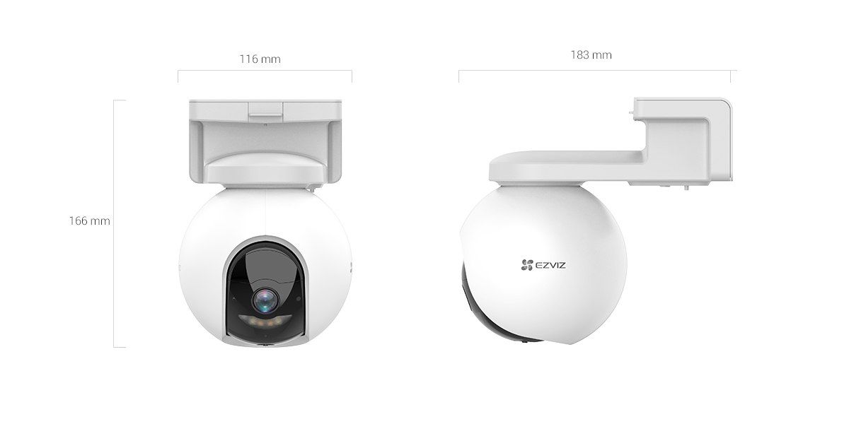 Caméra de surveillance avec batterie de La marque EZVIZ HB8 2K+_3