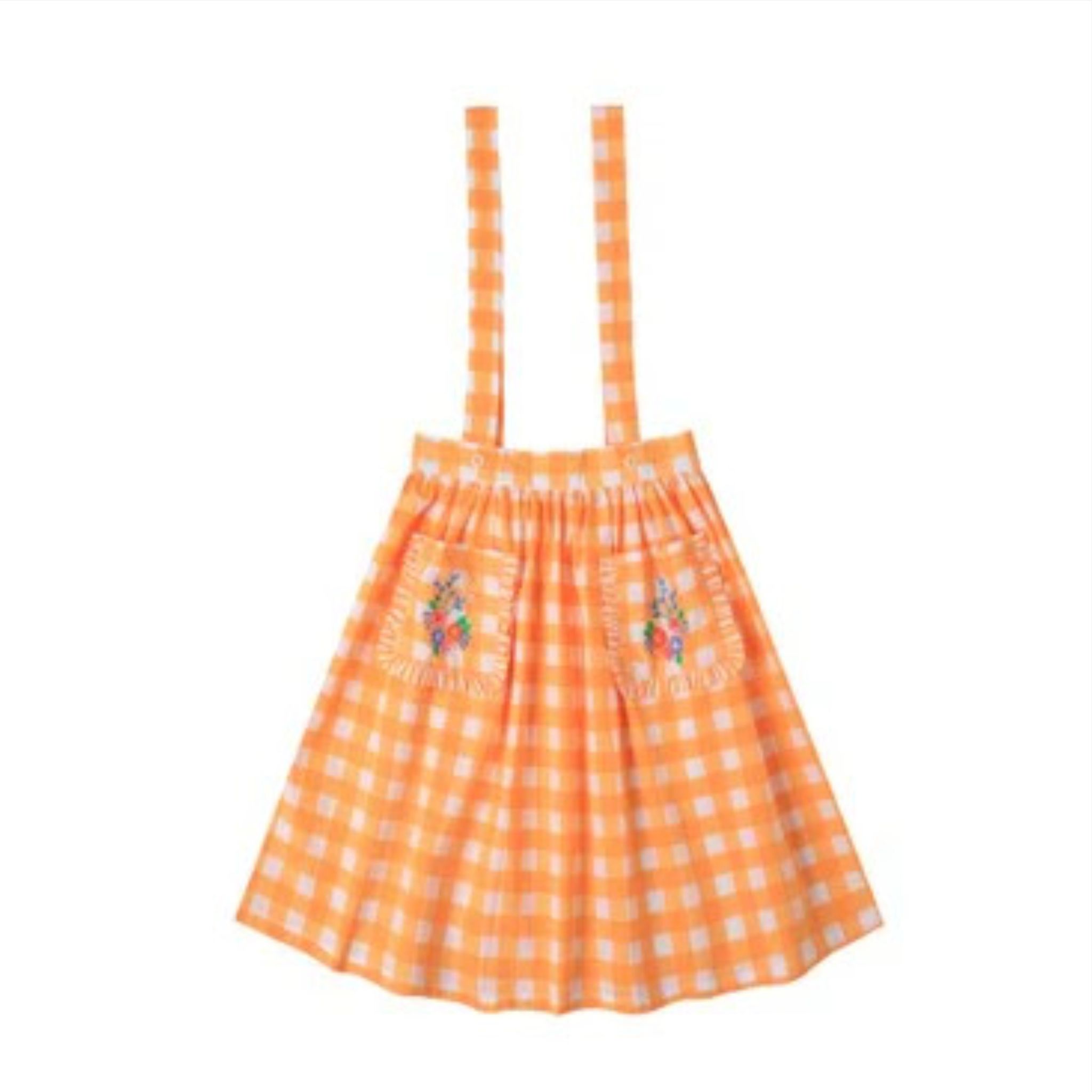 *Pre-order* Melodie Embroidered Pocket Skirt Vichy_8