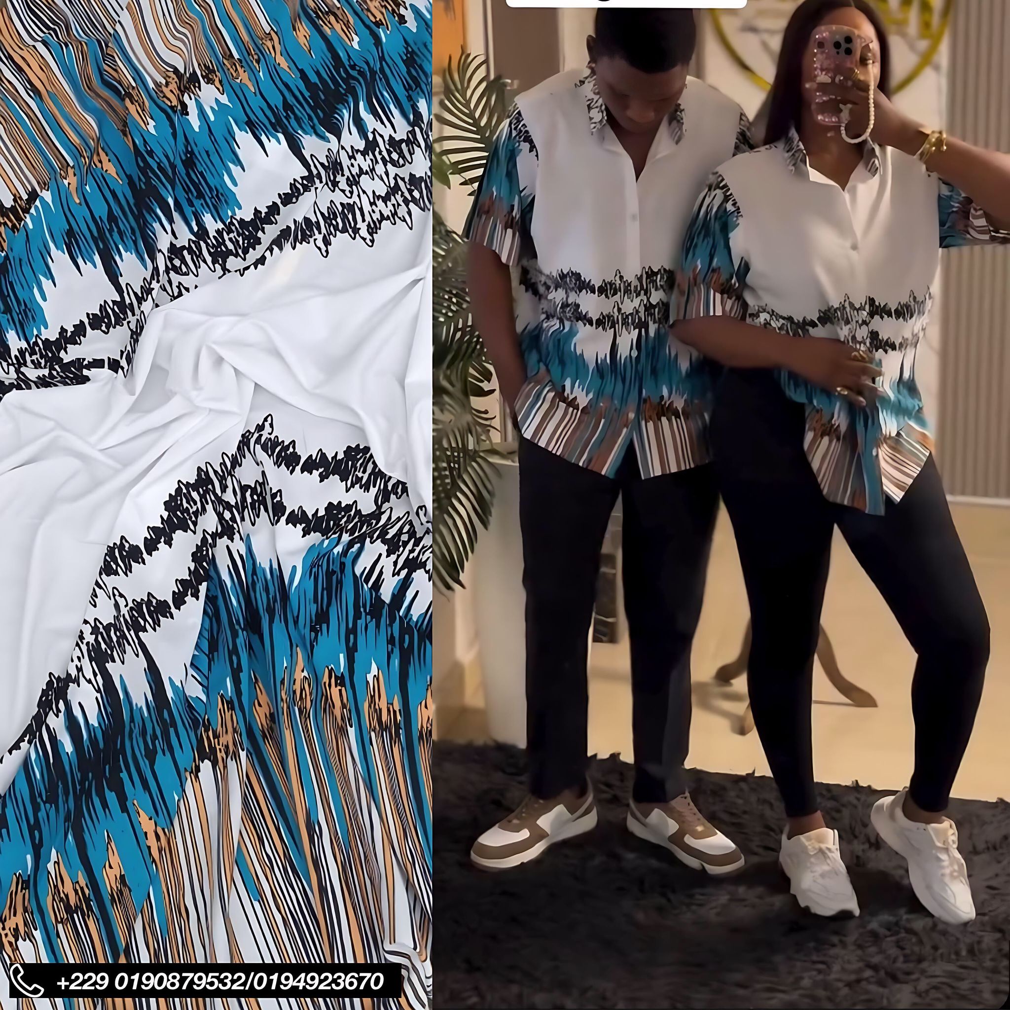 Tissu crepe vintage _2