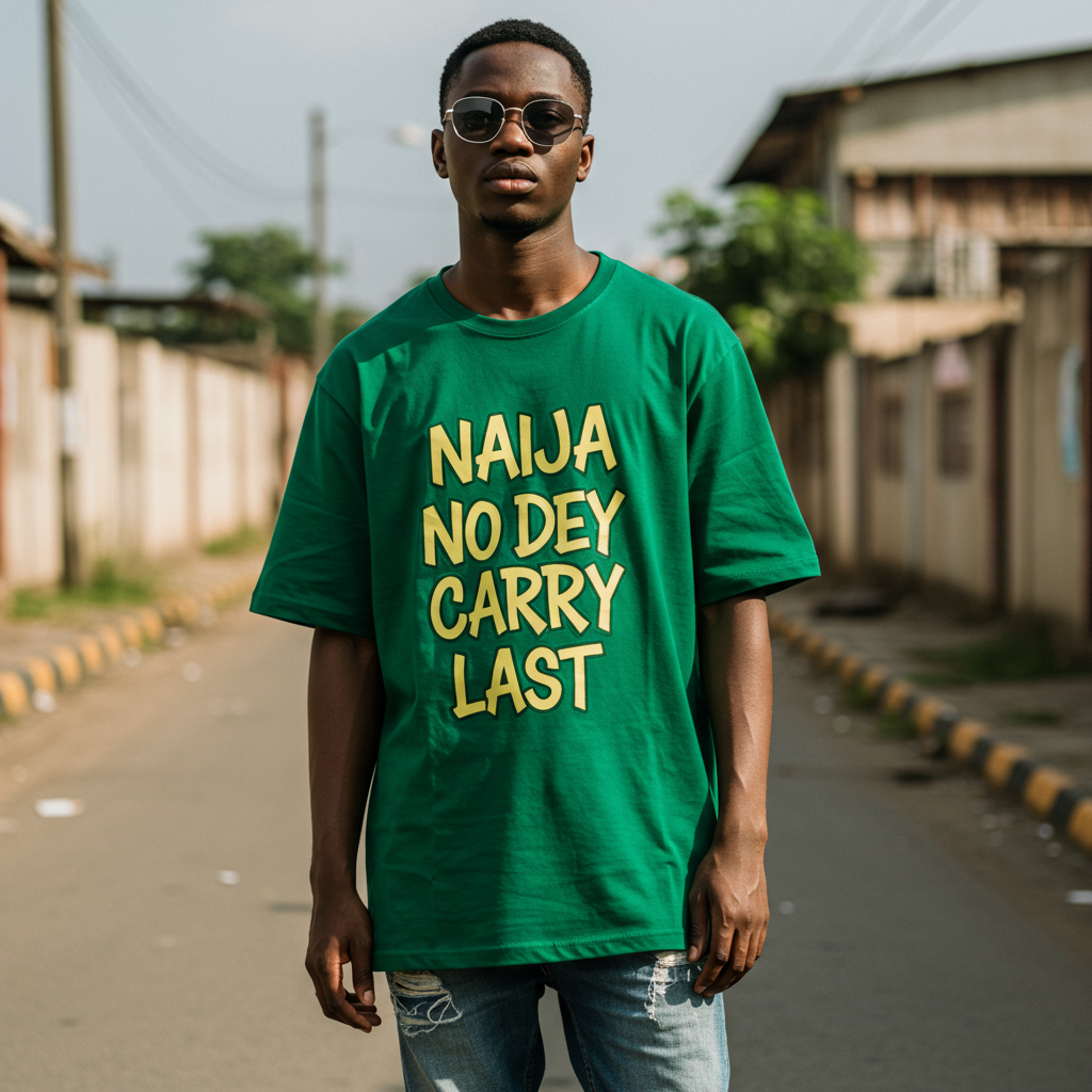 T-Shirt Unisexe “Naija Hustle”_2