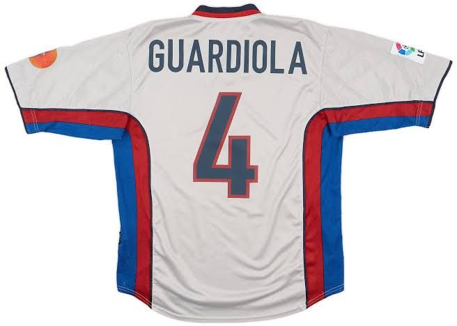 Barcelona 1998/99 Away Shirt (Grey)_1