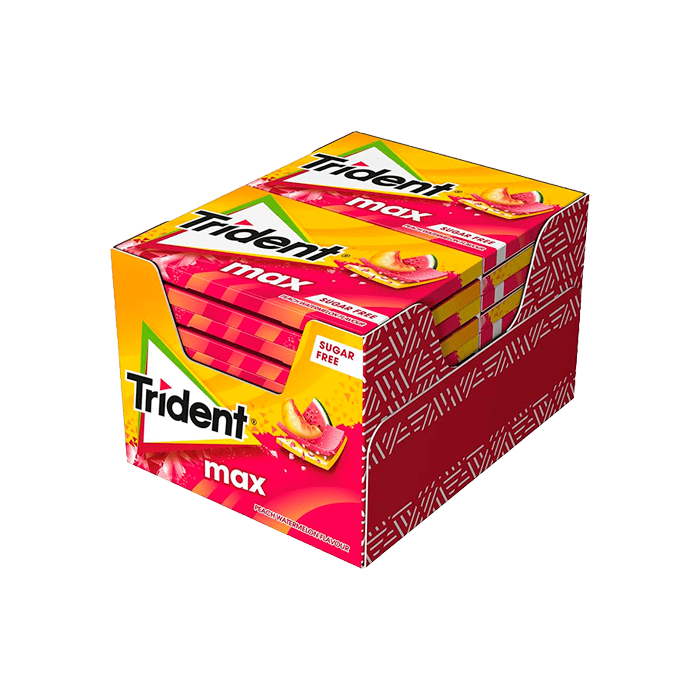 Trident Max Folha Pessego/Melancia_1