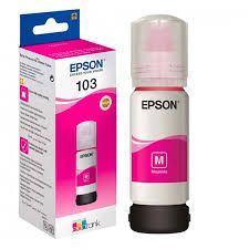 Epson 103 Magenta - Bouteille d'encre Epson EcoTank d'origine (C13T00S34A)_0