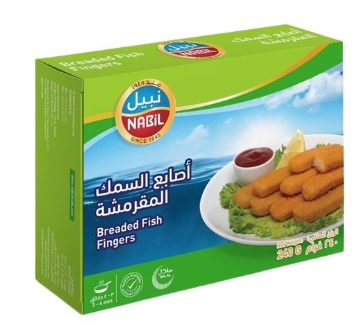 نبيل اصابع سمك مجمد 240 غم_0