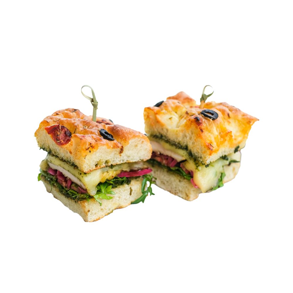 Focaccia Chicken Pesto Sandwich_0