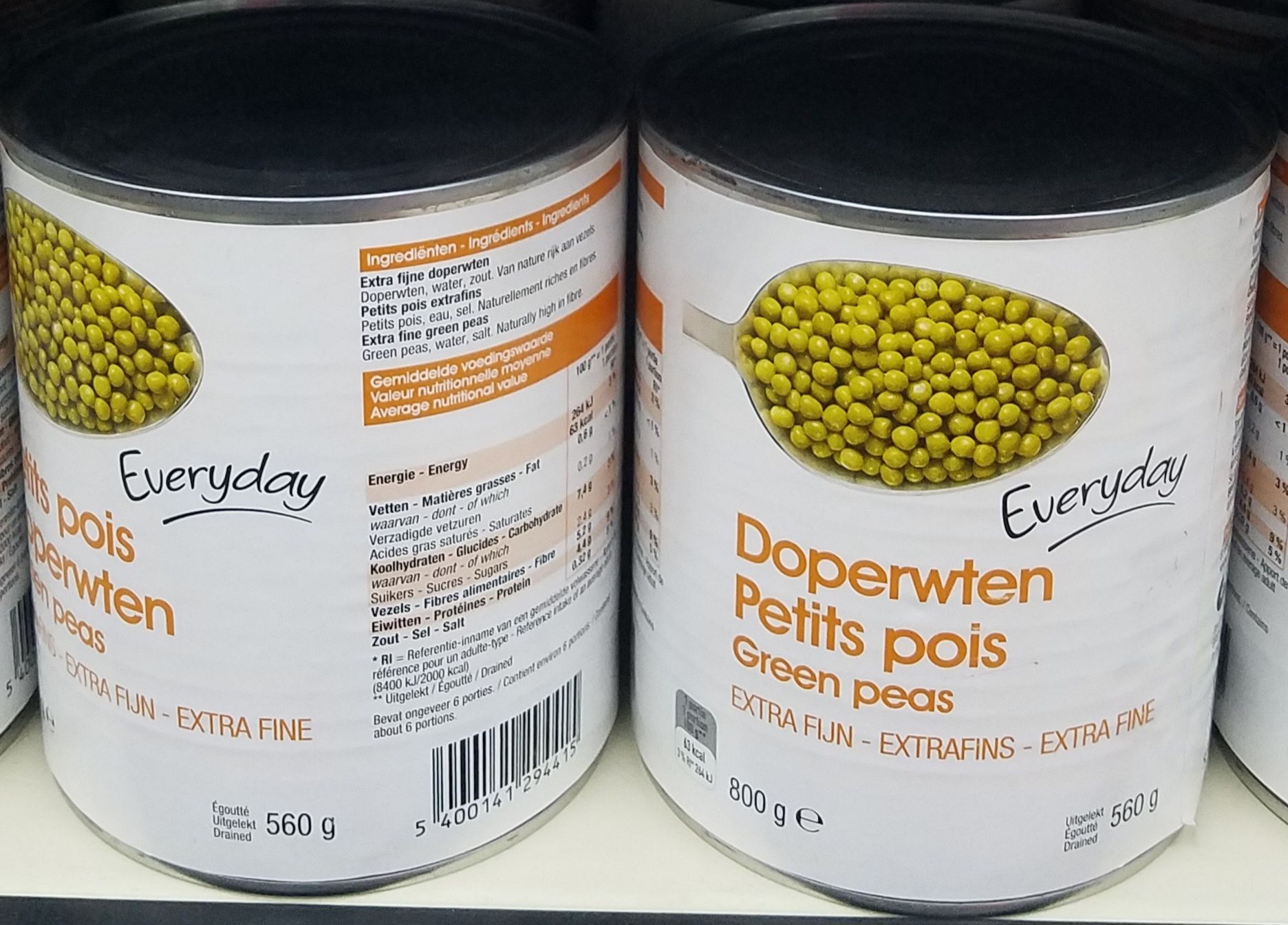 Everyd Pet. Pois Ext. Fine 800gr_0