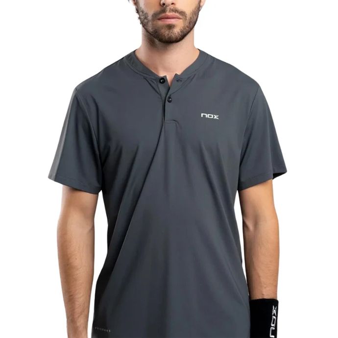 NOX Men's Polo Pro Regular Steel Grey_2