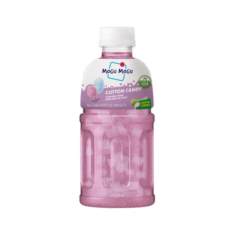 Mogu Mogu Cotton Candy Flavoured Drink 320ml_0