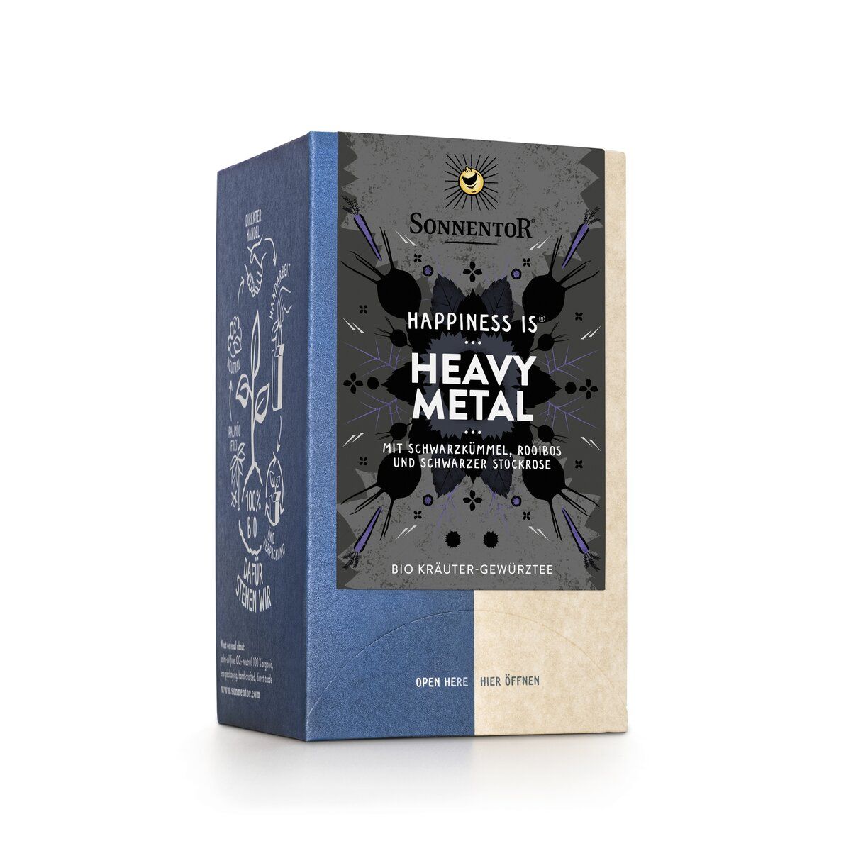 Sonnentor Heavy Metal Organic Herbal Spice Tea Blend 18 Teabags_0