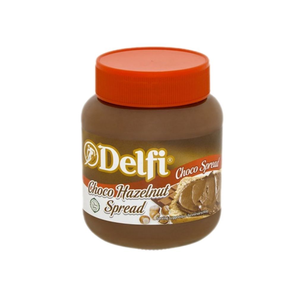 DELFI DOUBLE HAZELNUT CHOCO SPREAD 350G_0