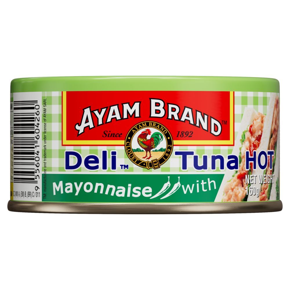 AYAM BRAND TUNA HOT MAYONNAISE 160G_0