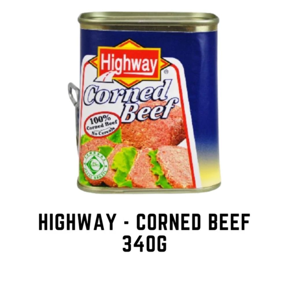 HIGHWAY CORNED BEEF 340G_0
