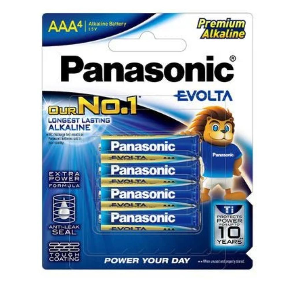 PANASONIC BATTERY EVOLTA AAA 4PCS_0
