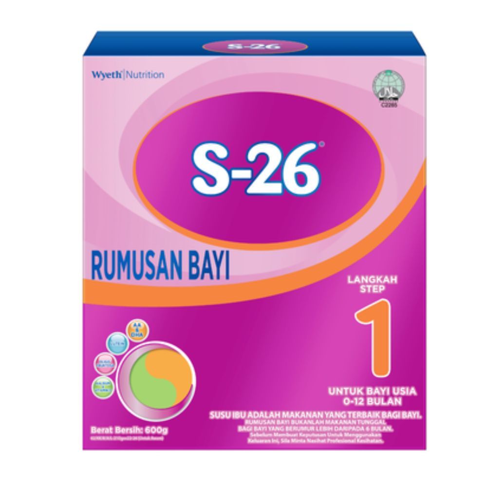 S-26 RUMUSAN BAYI LANGKAH 1 600G BOX_0