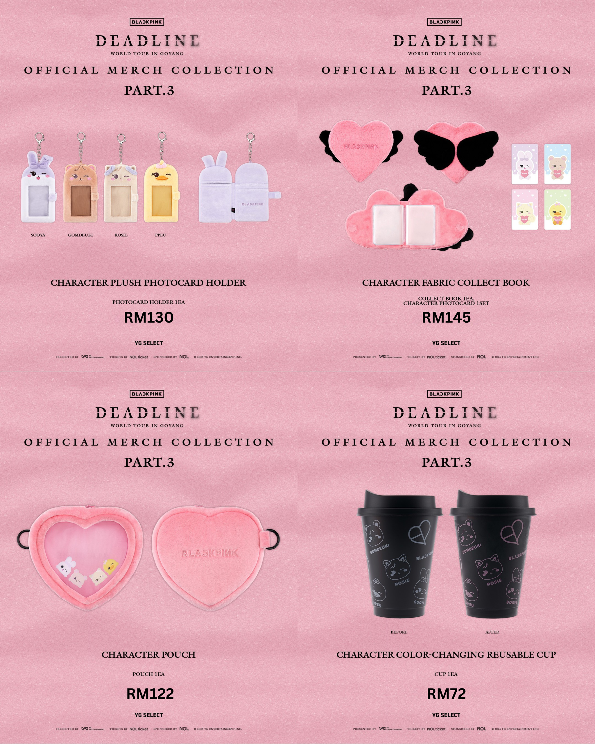 𝐁𝐋𝐀𝐂𝐊𝐏𝐈𝐍𝐊 𝐖𝐎𝐑𝐋𝐃 𝐓𝐎𝐔𝐑 <𝐃𝐄𝐀𝐃𝐋𝐈𝐍𝐄> 𝐈𝐍 𝐆𝐎𝐘𝐀𝐍𝐆 𝐎𝐅𝐅𝐈𝐂𝐈𝐀𝐋 𝐌𝐄𝐑𝐂𝐇 𝐂𝐎𝐋𝐋𝐄𝐂𝐓𝐈𝐎𝐍  PART 3_1