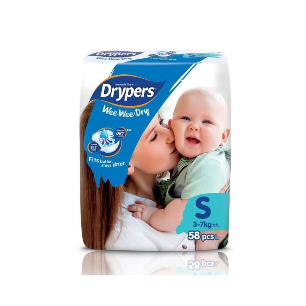 DRYPERS WEE WEE DRY S 58PCS_0