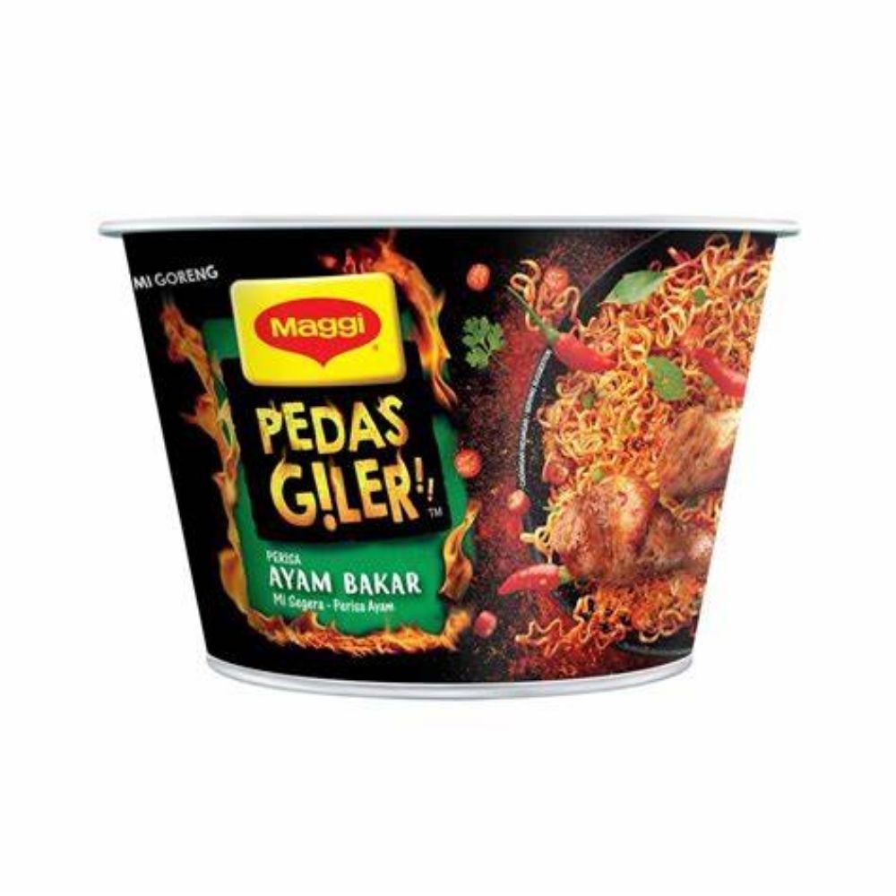 MAGGI BOWL MI GORENG PEDAS AYAM BAKAR 93G_0