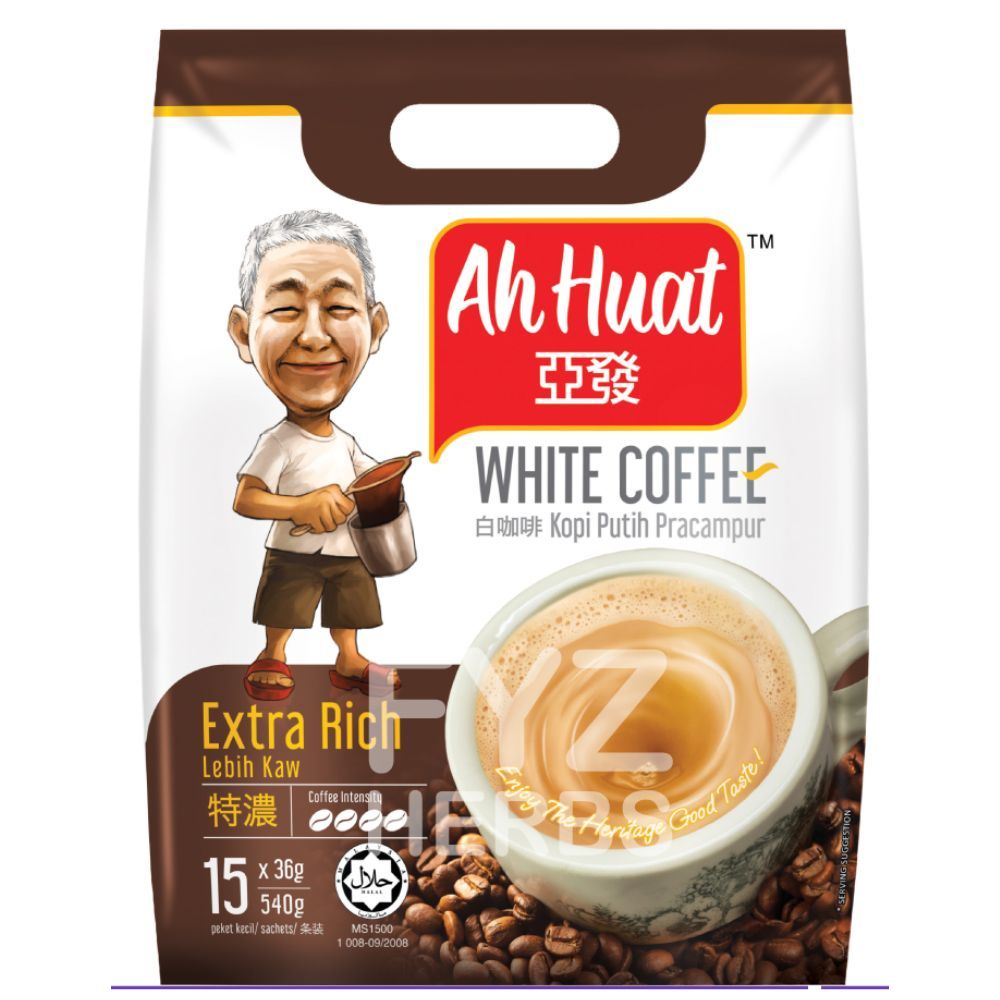 AH HUAT W/COFFEE EXTRA RICH 15PCS*36G_0