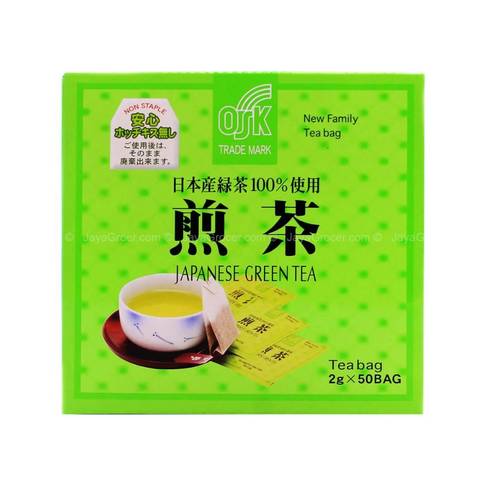 OSK JAPANESE GREEN TEA 50PCS*2G_0