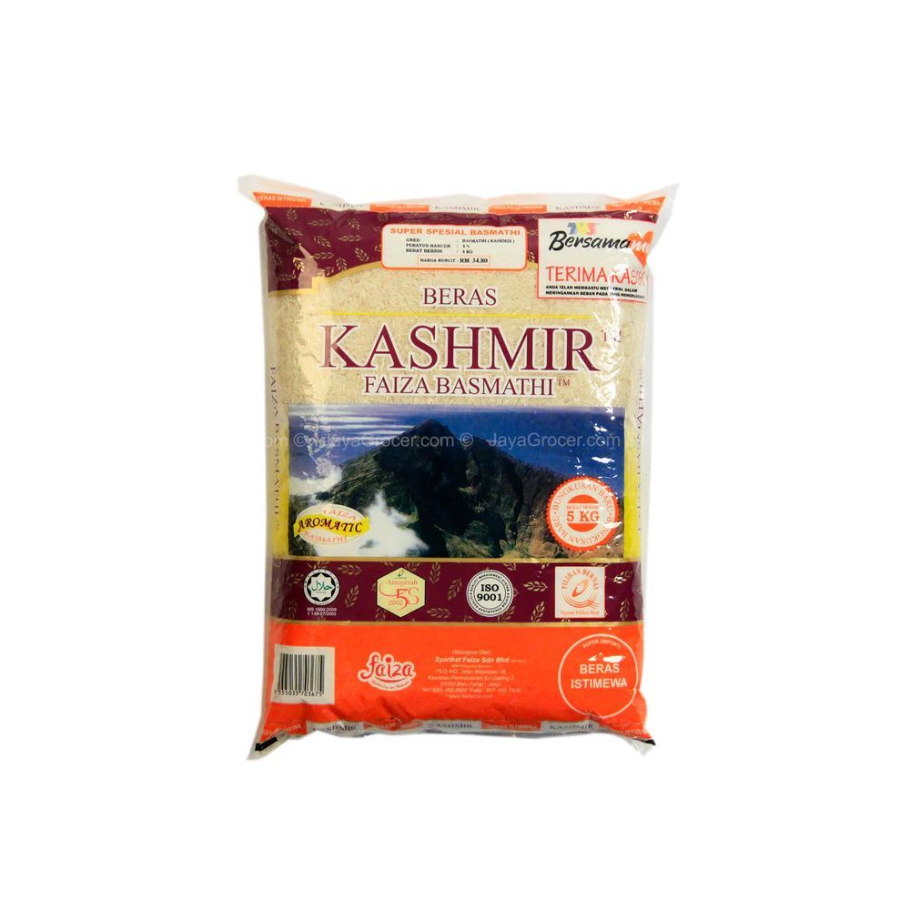 KASHMIR BERAS FAIZA BASMATHI KING 5KG_0
